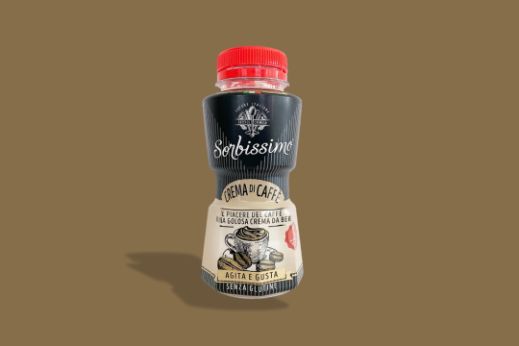 Sorbissimo caffè mokina sfondo marrone